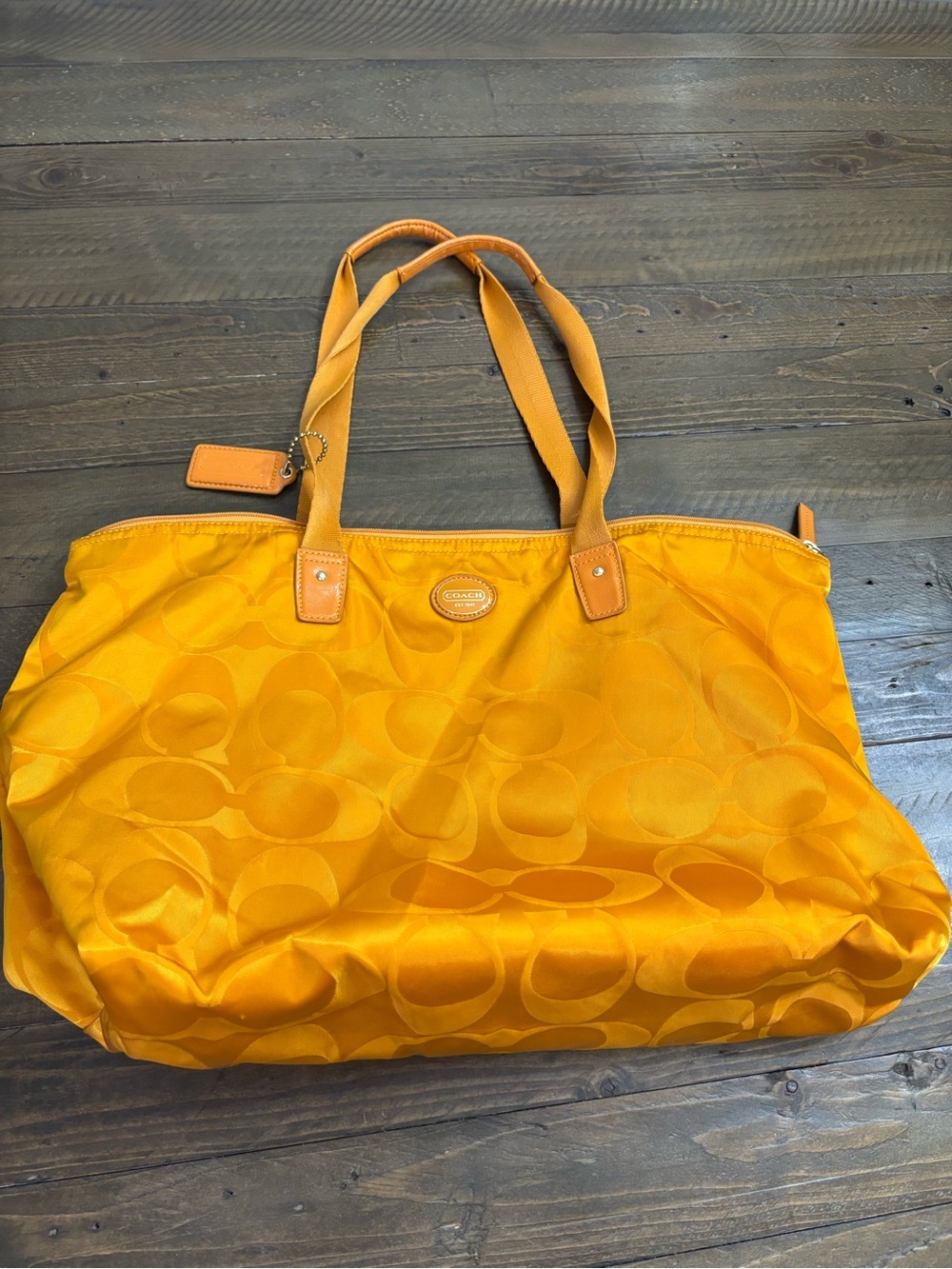 Coach Getaway Packable Nylon Tote